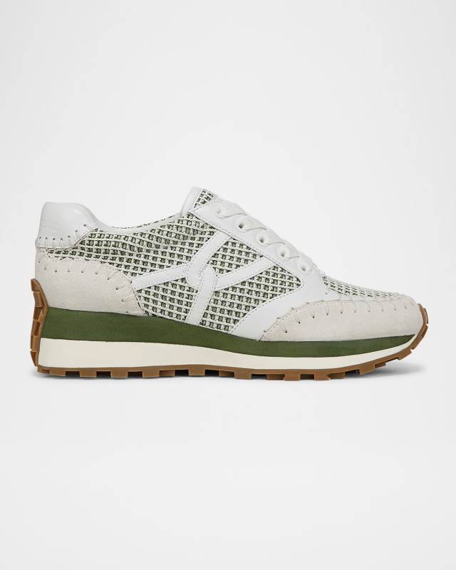 Valentina Mesh Net Retro Sneakers